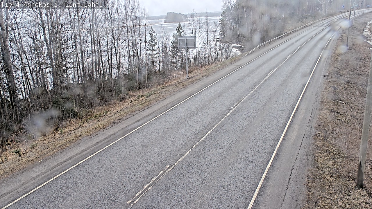 Weather Camera Image Road 4 Äänekoski, Lintulahti, Äänekoski, Keski-Suomi