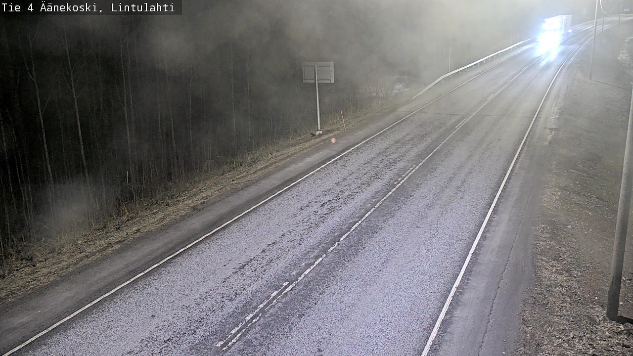 Weather Camera Image Road 4 Äänekoski, Lintulahti, Äänekoski, Keski-Suomi