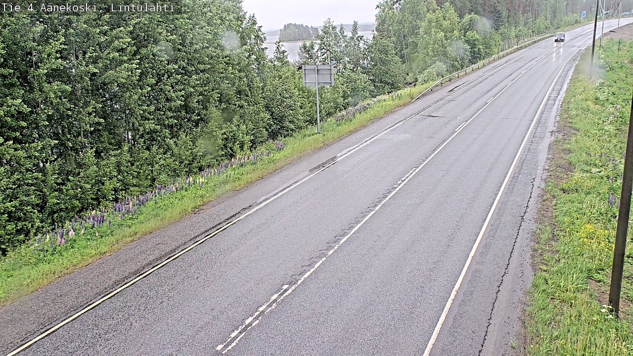 Weather Camera Image Väg 4 Äänekoski, Lintulahti, Äänekoski, Keski-Suomi