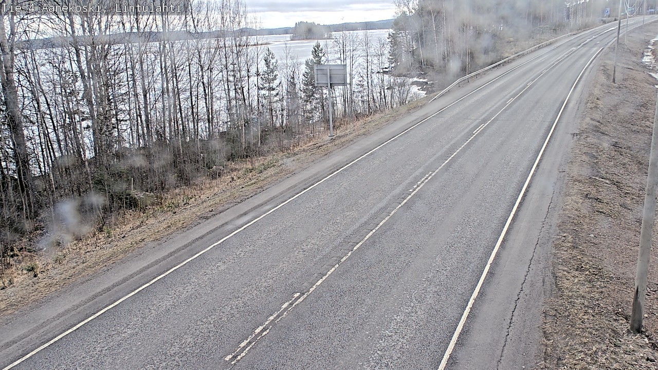 Weather Camera Image Road 4 Äänekoski, Lintulahti, Äänekoski, Keski-Suomi