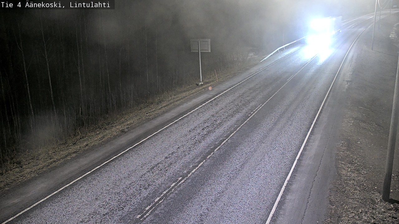 Weather Camera Image Road 4 Äänekoski, Lintulahti, Äänekoski, Keski-Suomi