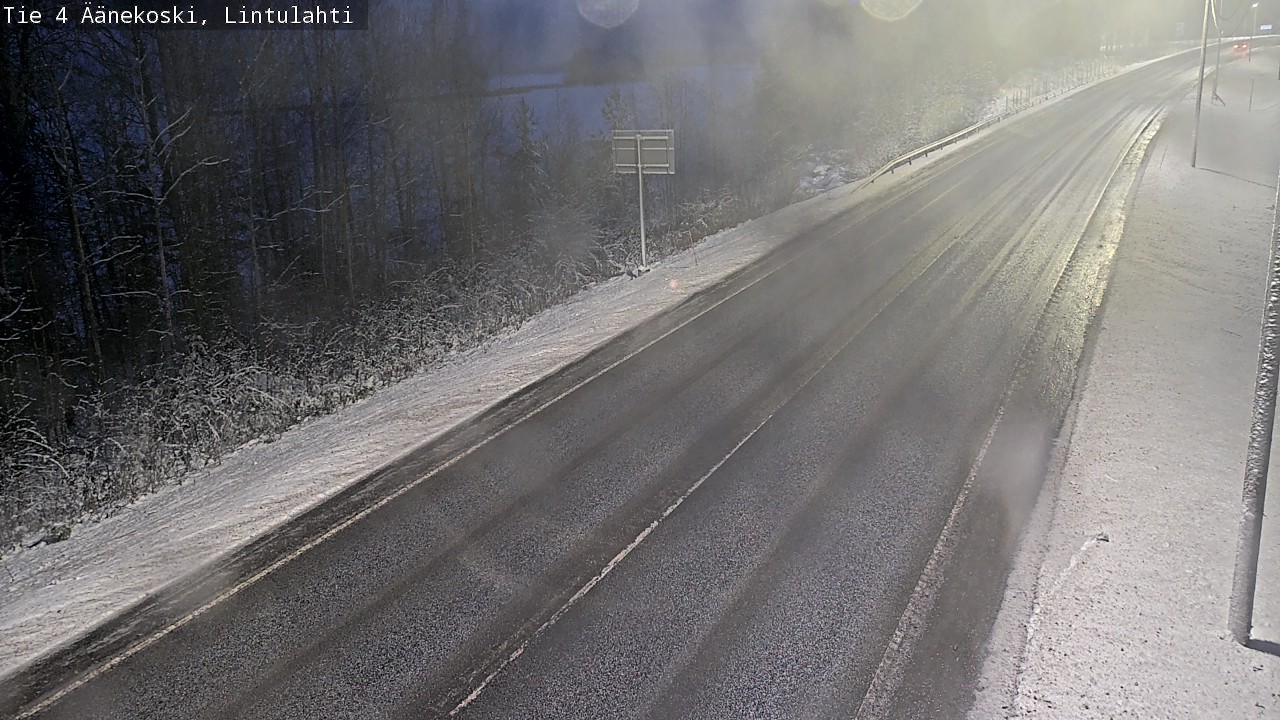 Weather Camera Image Väg 4 Äänekoski, Lintulahti, Äänekoski, Keski-Suomi