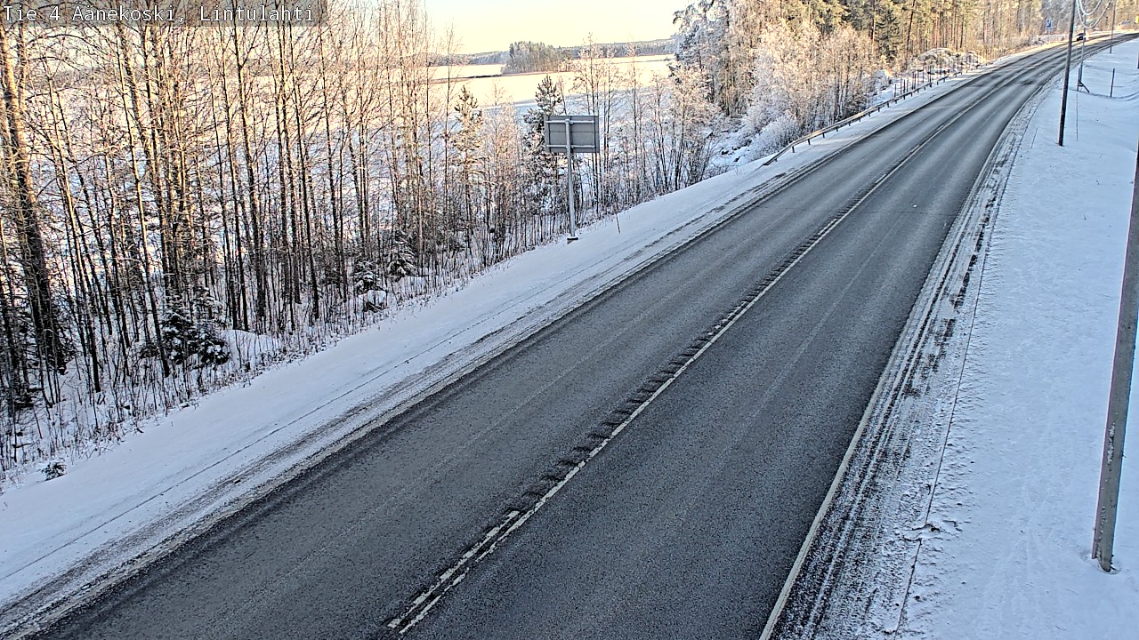 Weather Camera Image Road 4 Äänekoski, Lintulahti, Äänekoski, Keski-Suomi