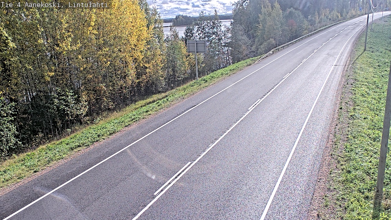 Weather Camera Image Road 4 Äänekoski, Lintulahti, Äänekoski, Keski-Suomi