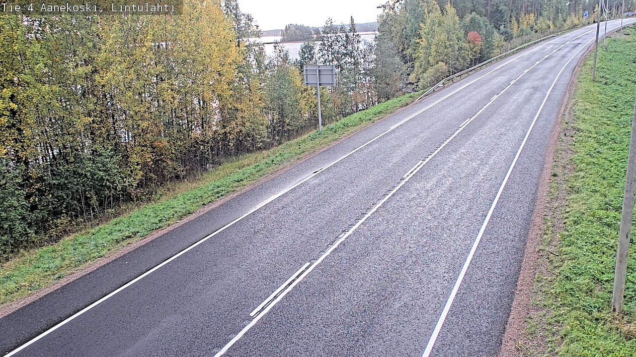 Weather Camera Image Road 4 Äänekoski, Lintulahti, Äänekoski, Keski-Suomi