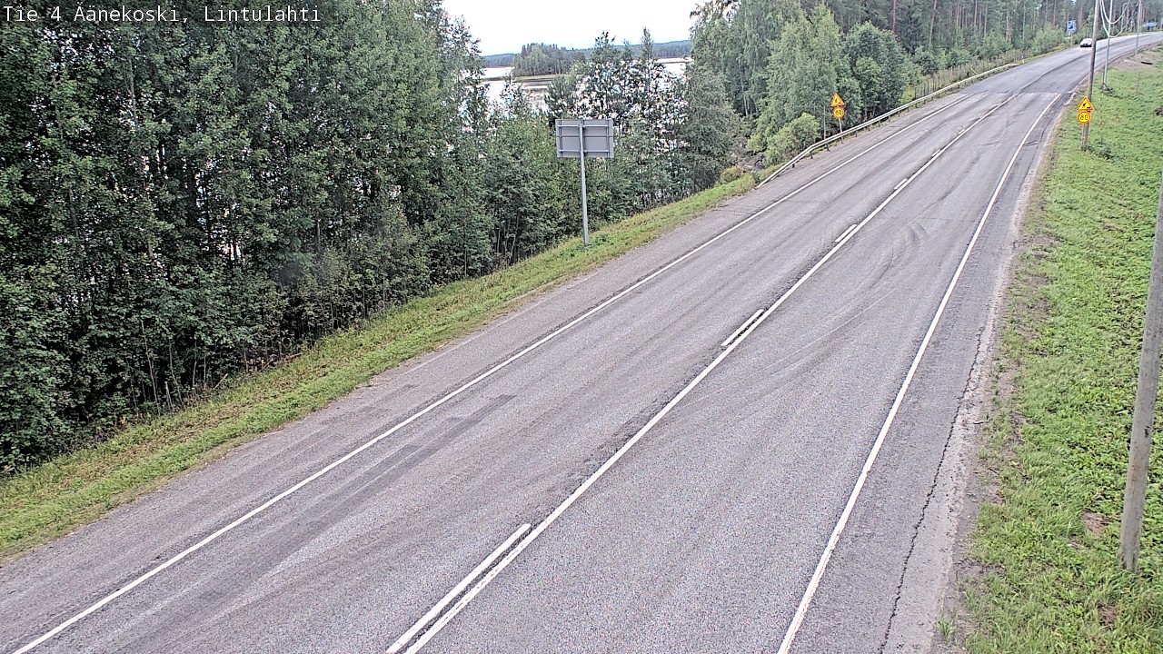 Weather Camera Image Road 4 Äänekoski, Lintulahti, Äänekoski, Keski-Suomi