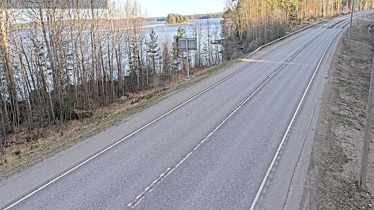 Weather Camera Image Väg 4 Äänekoski, Lintulahti, Äänekoski, Keski-Suomi
