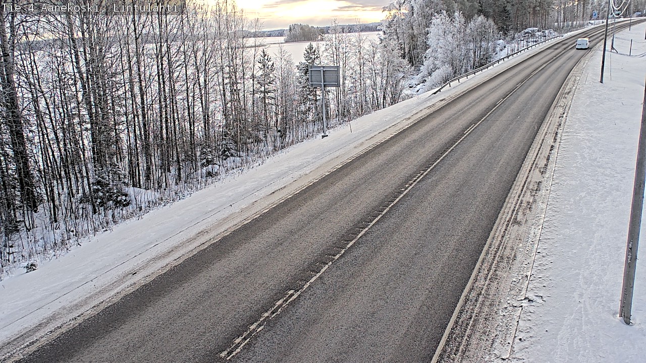 Weather Camera Image Road 4 Äänekoski, Lintulahti, Äänekoski, Keski-Suomi