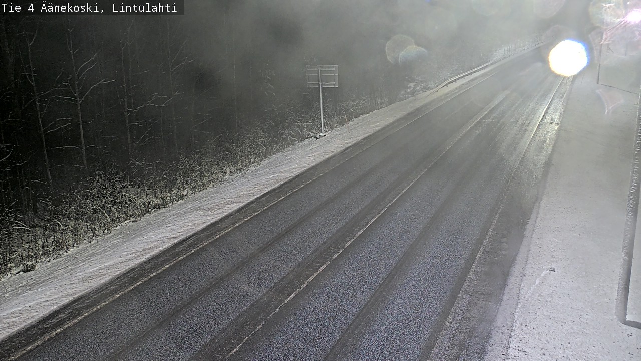 Weather Camera Image Väg 4 Äänekoski, Lintulahti, Äänekoski, Keski-Suomi