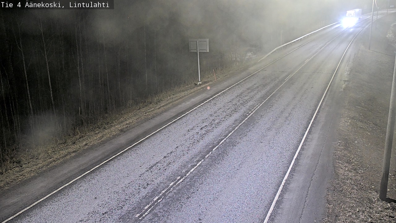 Weather Camera Image Road 4 Äänekoski, Lintulahti, Äänekoski, Keski-Suomi
