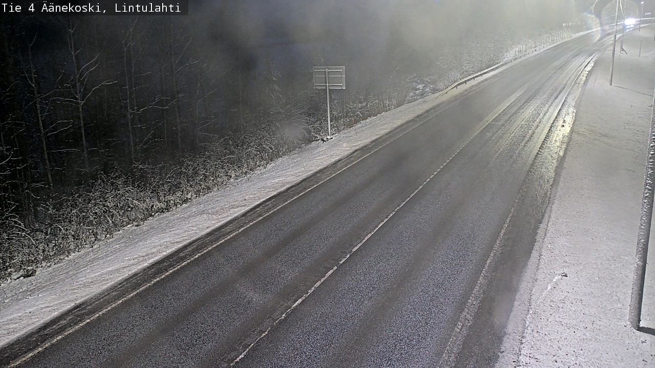 Weather Camera Image Väg 4 Äänekoski, Lintulahti, Äänekoski, Keski-Suomi