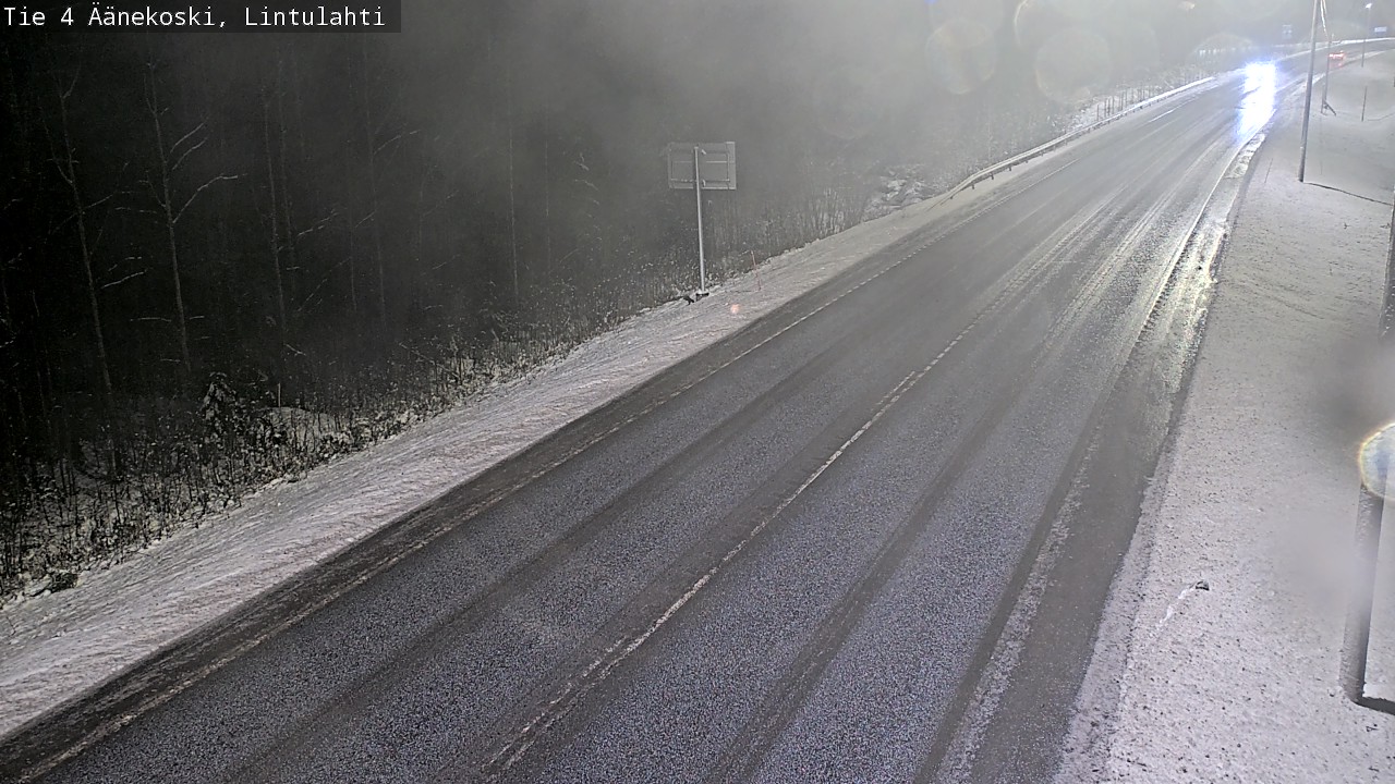 Weather Camera Image Väg 4 Äänekoski, Lintulahti, Äänekoski, Keski-Suomi