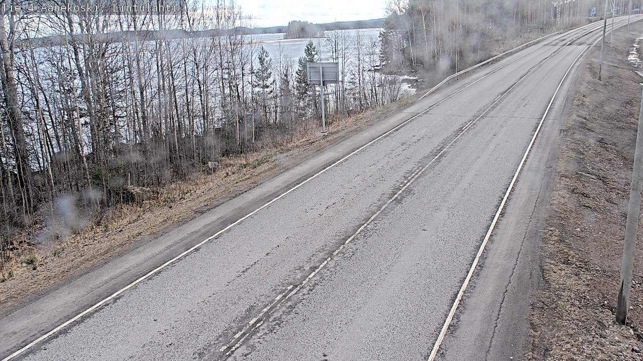 Weather Camera Image Road 4 Äänekoski, Lintulahti, Äänekoski, Keski-Suomi
