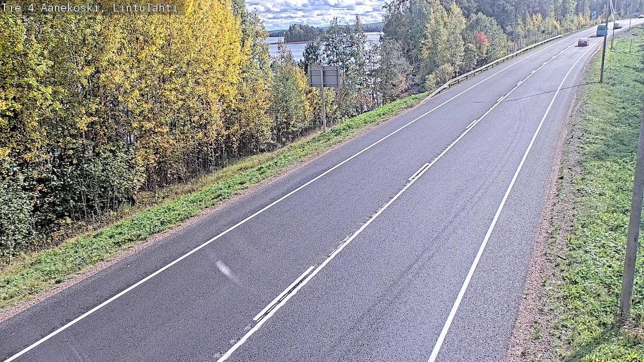 Weather Camera Image Road 4 Äänekoski, Lintulahti, Äänekoski, Keski-Suomi