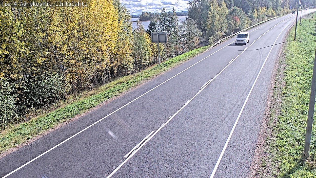 Weather Camera Image Road 4 Äänekoski, Lintulahti, Äänekoski, Keski-Suomi