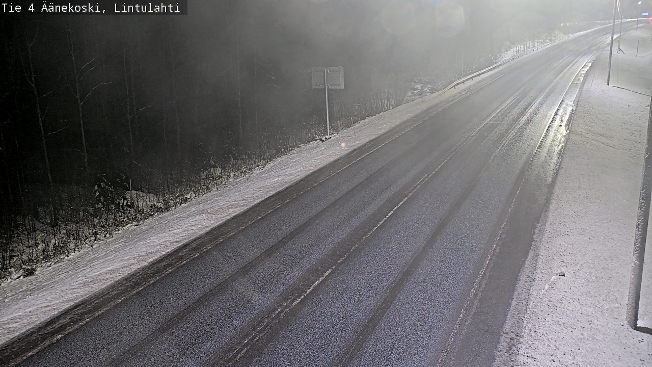 Weather Camera Image Väg 4 Äänekoski, Lintulahti, Äänekoski, Keski-Suomi