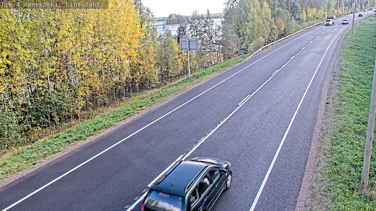 Weather Camera Image Road 4 Äänekoski, Lintulahti, Äänekoski, Keski-Suomi