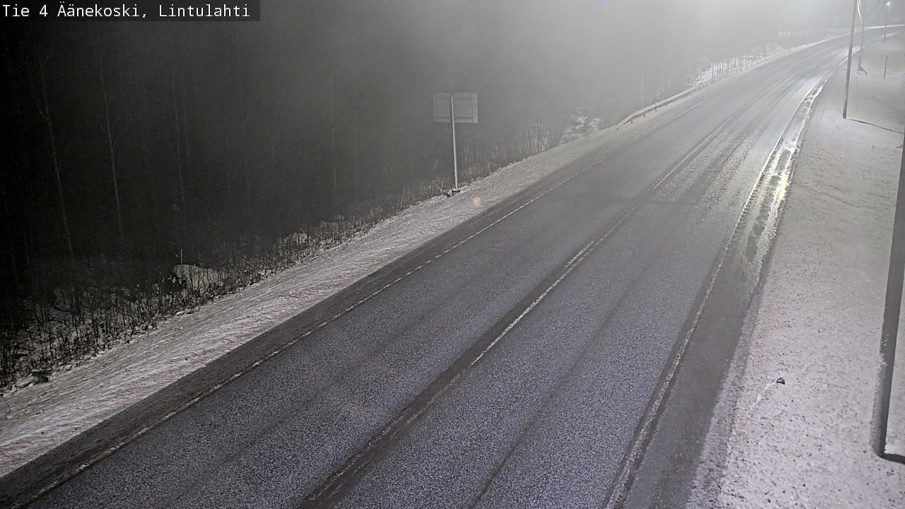 Weather Camera Image Väg 4 Äänekoski, Lintulahti, Äänekoski, Keski-Suomi