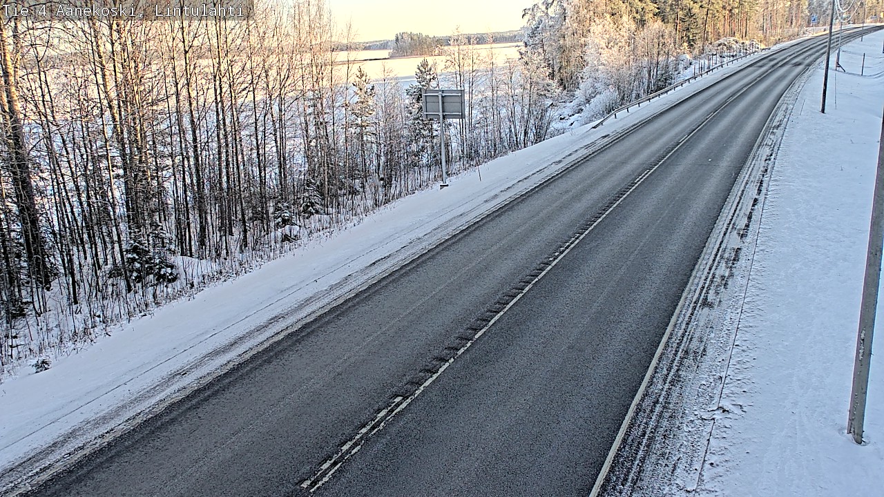 Weather Camera Image Road 4 Äänekoski, Lintulahti, Äänekoski, Keski-Suomi