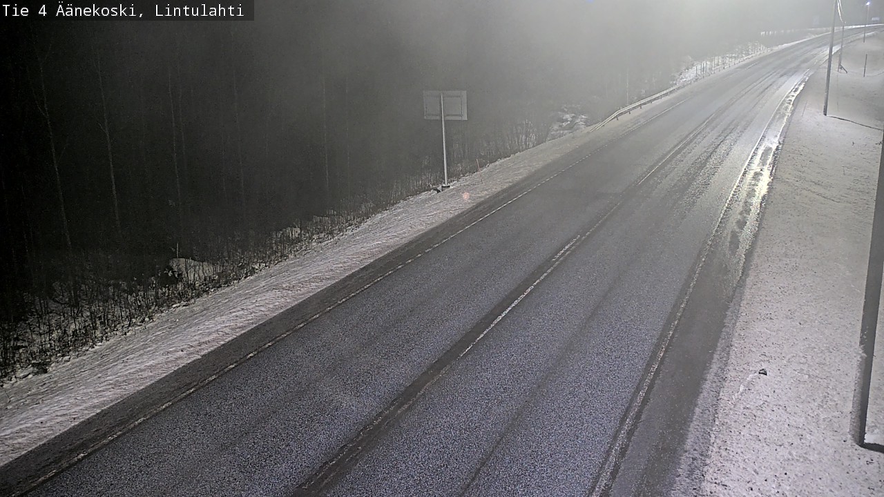 Weather Camera Image Väg 4 Äänekoski, Lintulahti, Äänekoski, Keski-Suomi