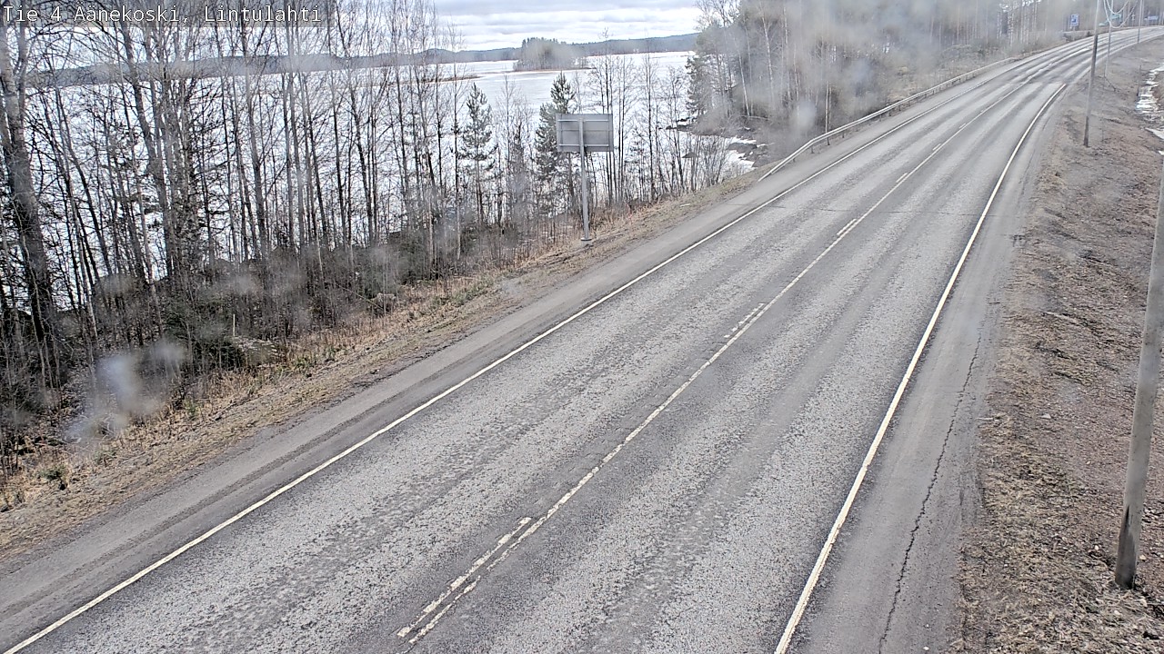 Weather Camera Image Road 4 Äänekoski, Lintulahti, Äänekoski, Keski-Suomi
