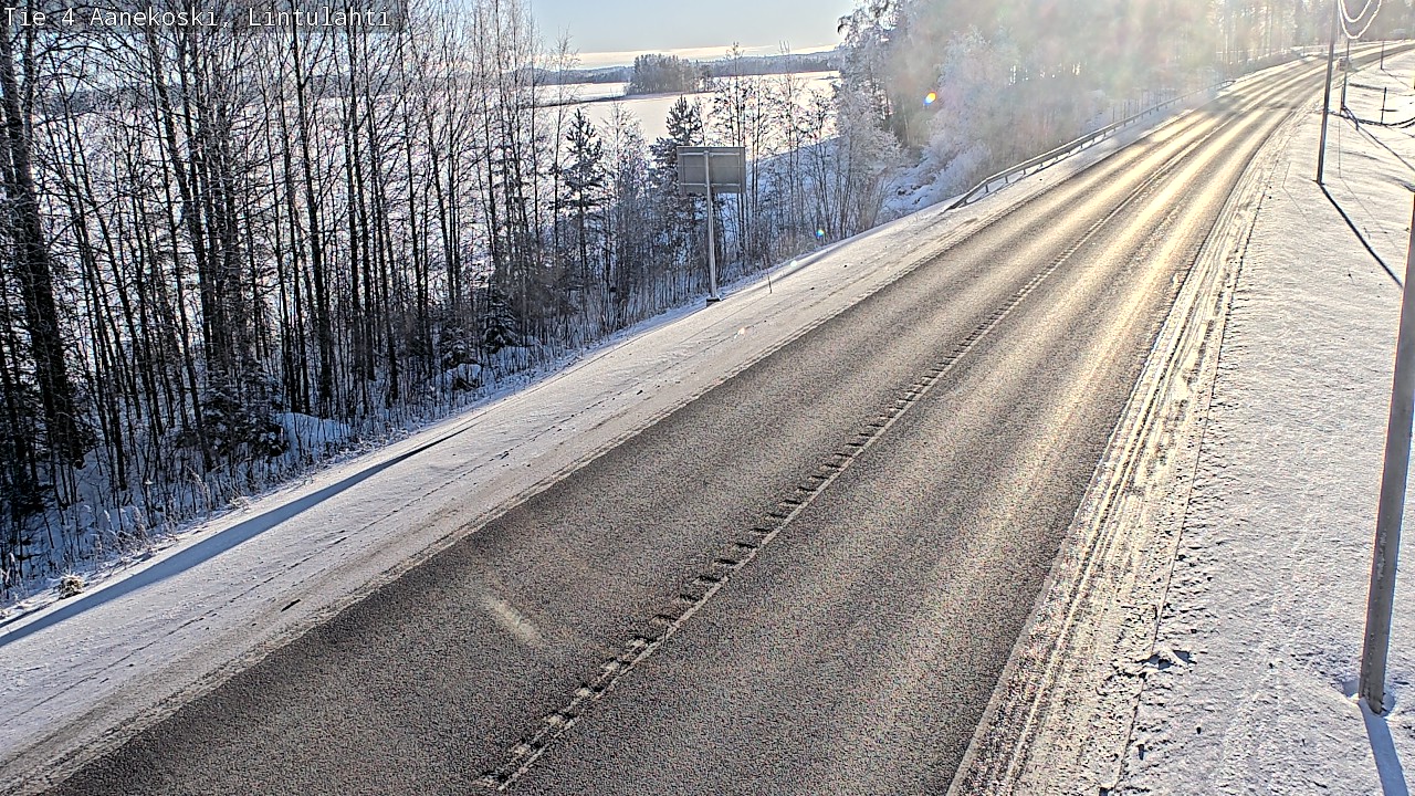 Weather Camera Image Road 4 Äänekoski, Lintulahti, Äänekoski, Keski-Suomi