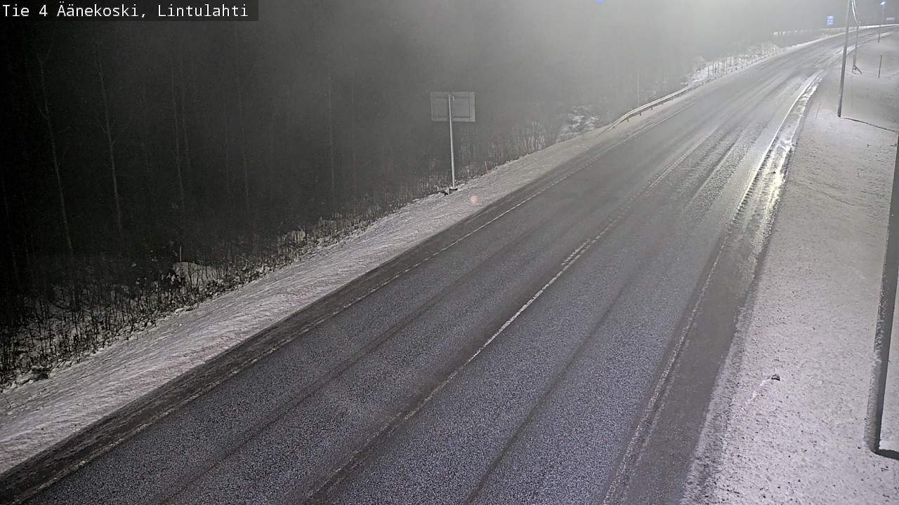 Weather Camera Image Väg 4 Äänekoski, Lintulahti, Äänekoski, Keski-Suomi