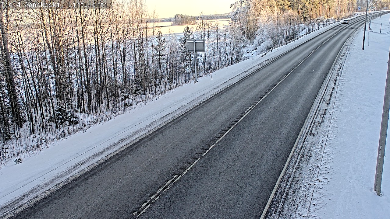 Weather Camera Image Road 4 Äänekoski, Lintulahti, Äänekoski, Keski-Suomi