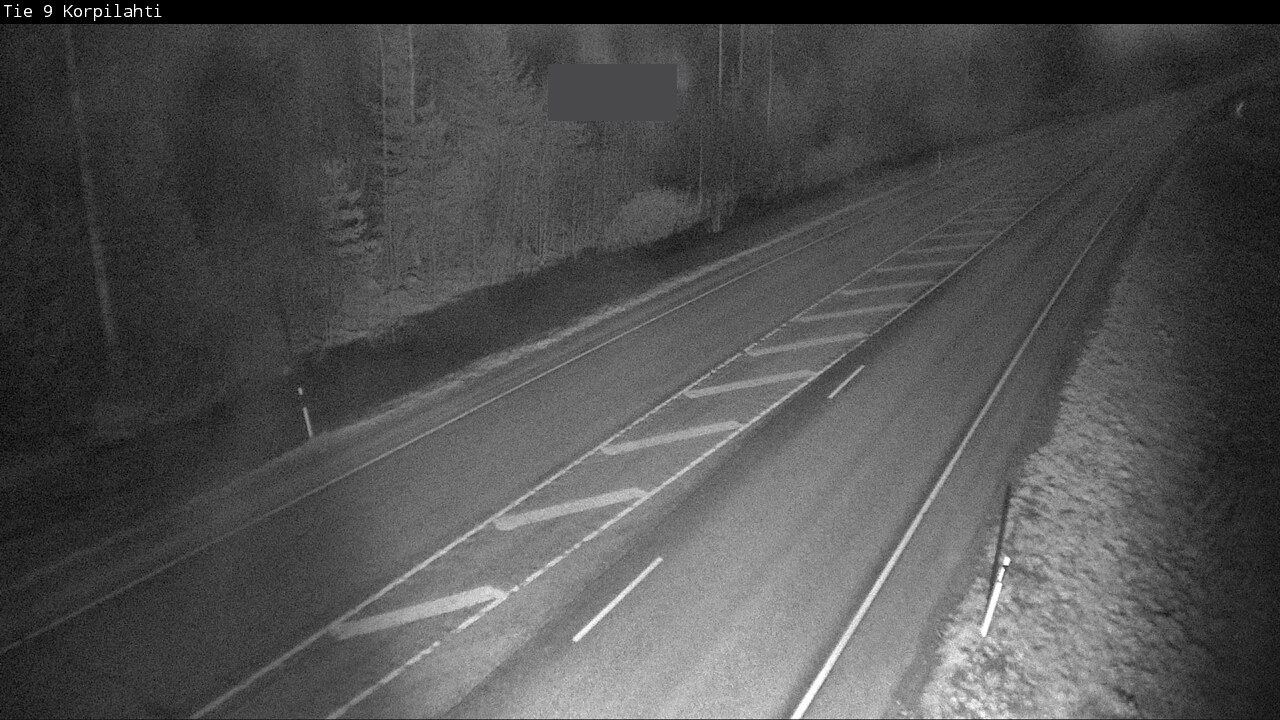 Weather Camera Image Road 9  Jyväskylä, Korpilahti, Jyväskylä, Keski-Suomi