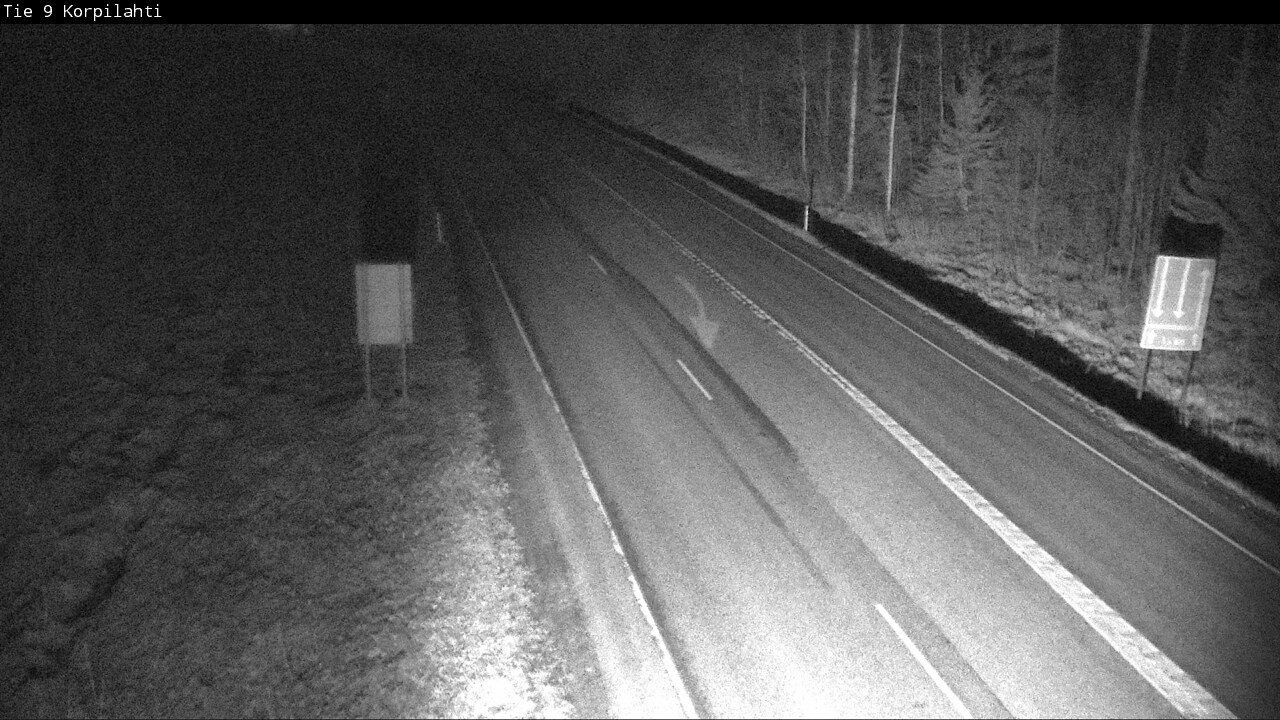 Weather Camera Image Road 9  Jyväskylä, Korpilahti, Jyväskylä, Keski-Suomi