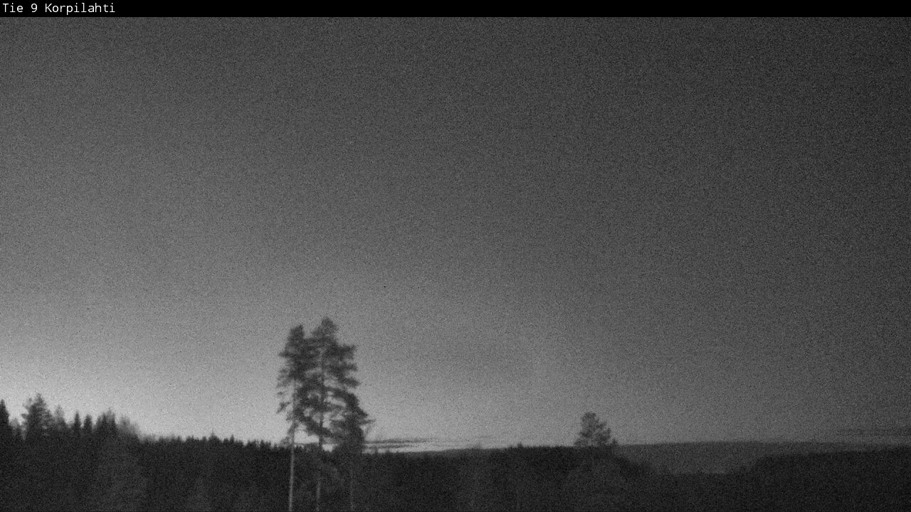 Weather Camera Image Road 9  Jyväskylä, Korpilahti, Jyväskylä, Keski-Suomi