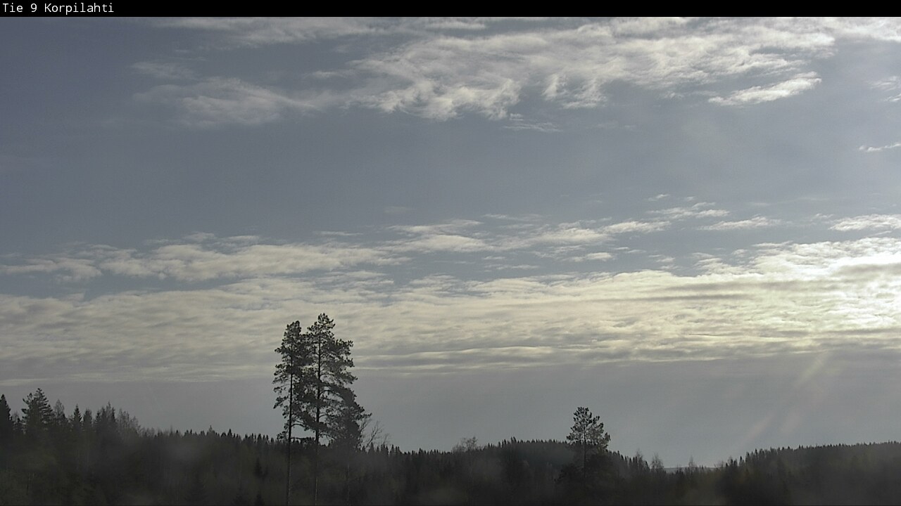 Weather Camera Image Road 9  Jyväskylä, Korpilahti, Jyväskylä, Keski-Suomi