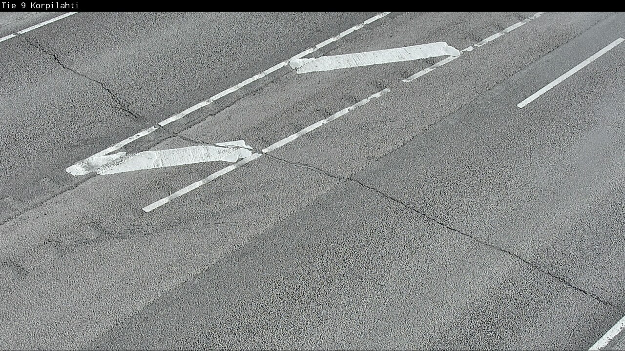 Weather Camera Image Väg 9 Jyväskylä, Korpilahti, Jyväskylä, Keski-Suomi