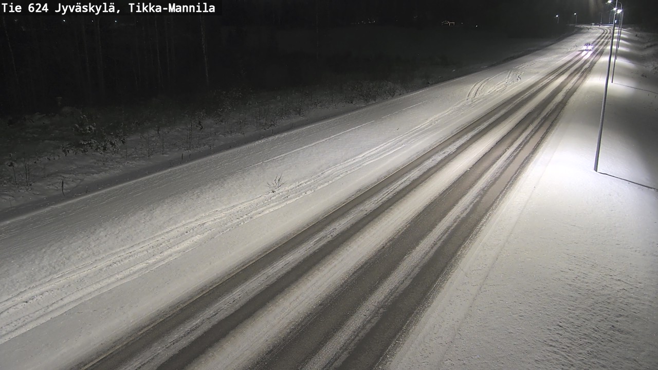 Kelikamerat Kuva Tie 624 Jyväskylä, Tikka-Mannila, Jyväskylä, Keski-Suomi