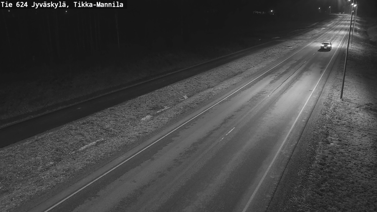Weather Camera Image Road 624 Jyväskylä, Tikka-Mannila, Jyväskylä, Keski-Suomi