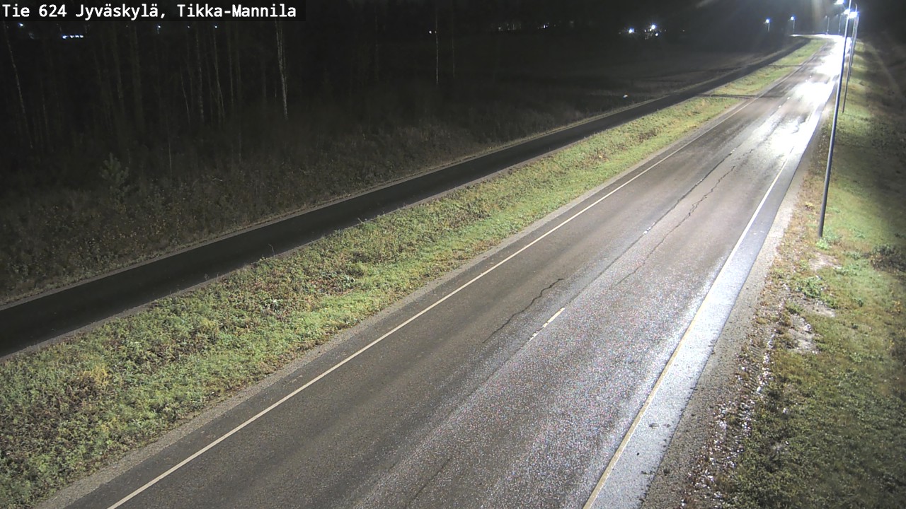 Kelikamerat Kuva Tie 624 Jyväskylä, Tikka-Mannila, Jyväskylä, Keski-Suomi