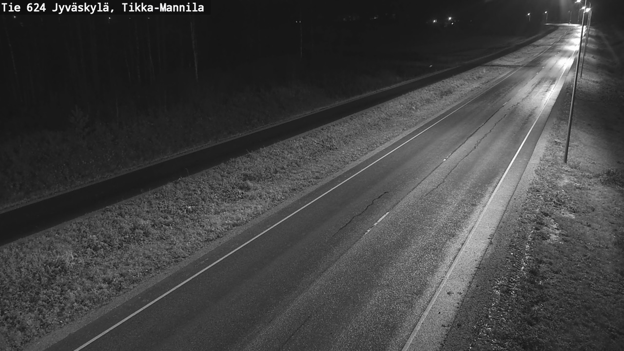 Kelikamerat Kuva Tie 624 Jyväskylä, Tikka-Mannila, Jyväskylä, Keski-Suomi