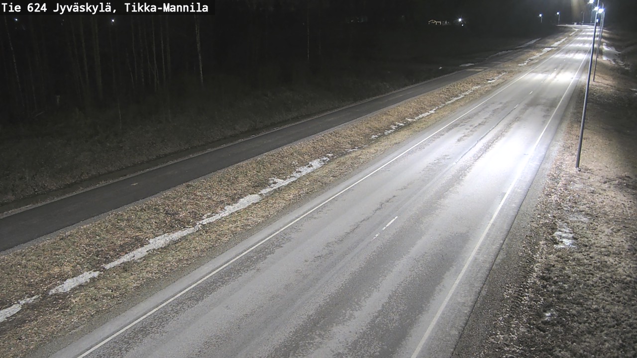 Kelikamerat Kuva Tie 624 Jyväskylä, Tikka-Mannila, Jyväskylä, Keski-Suomi