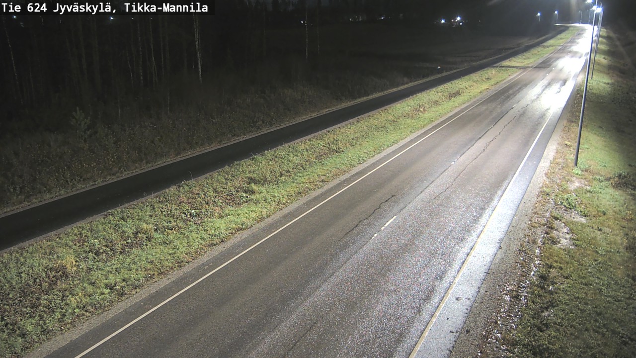 Kelikamerat Kuva Tie 624 Jyväskylä, Tikka-Mannila, Jyväskylä, Keski-Suomi