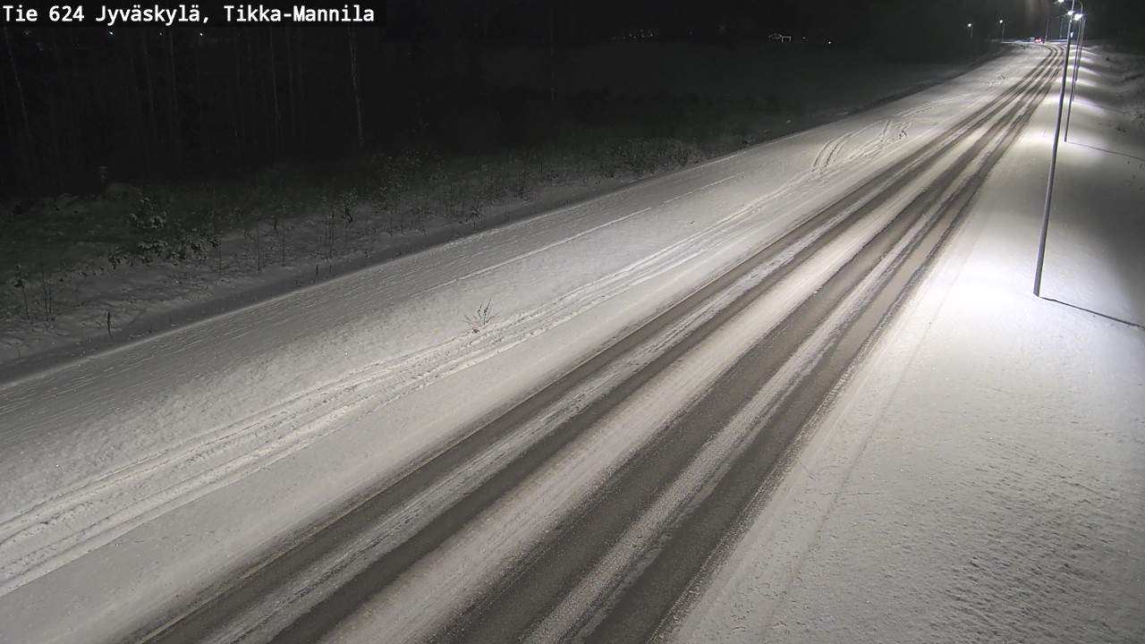 Kelikamerat Kuva Tie 624 Jyväskylä, Tikka-Mannila, Jyväskylä, Keski-Suomi