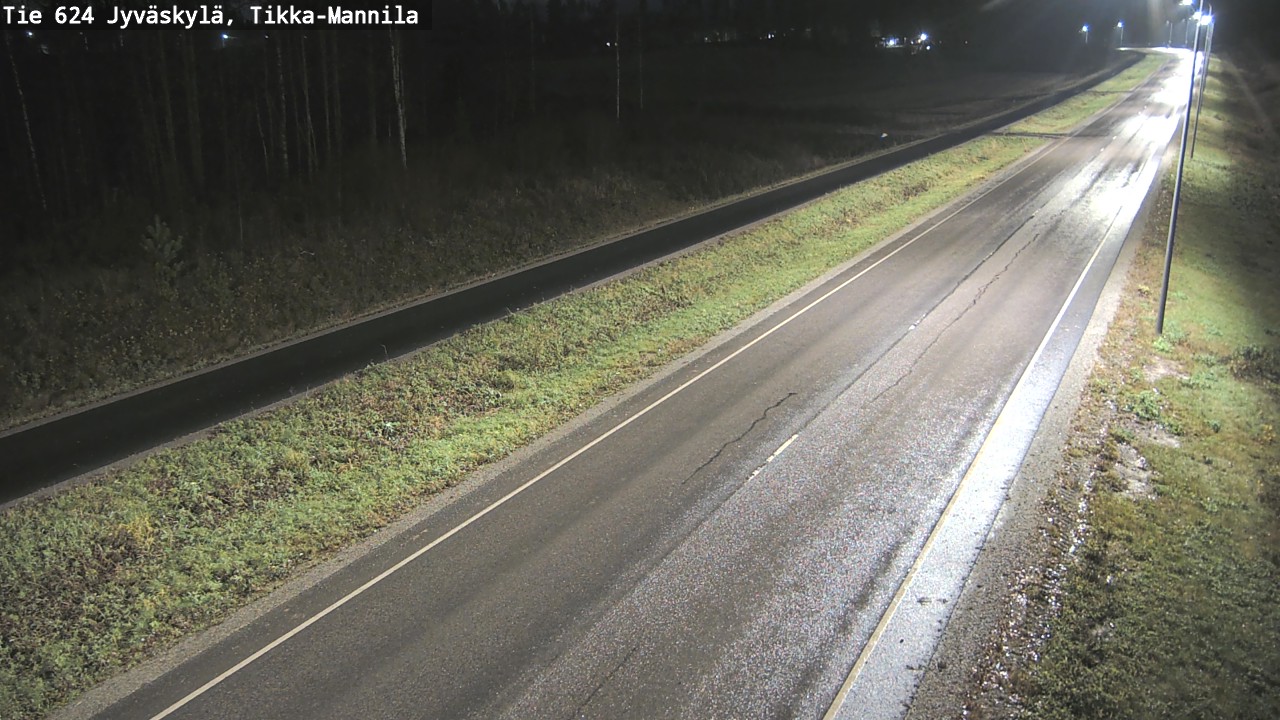 Kelikamerat Kuva Tie 624 Jyväskylä, Tikka-Mannila, Jyväskylä, Keski-Suomi