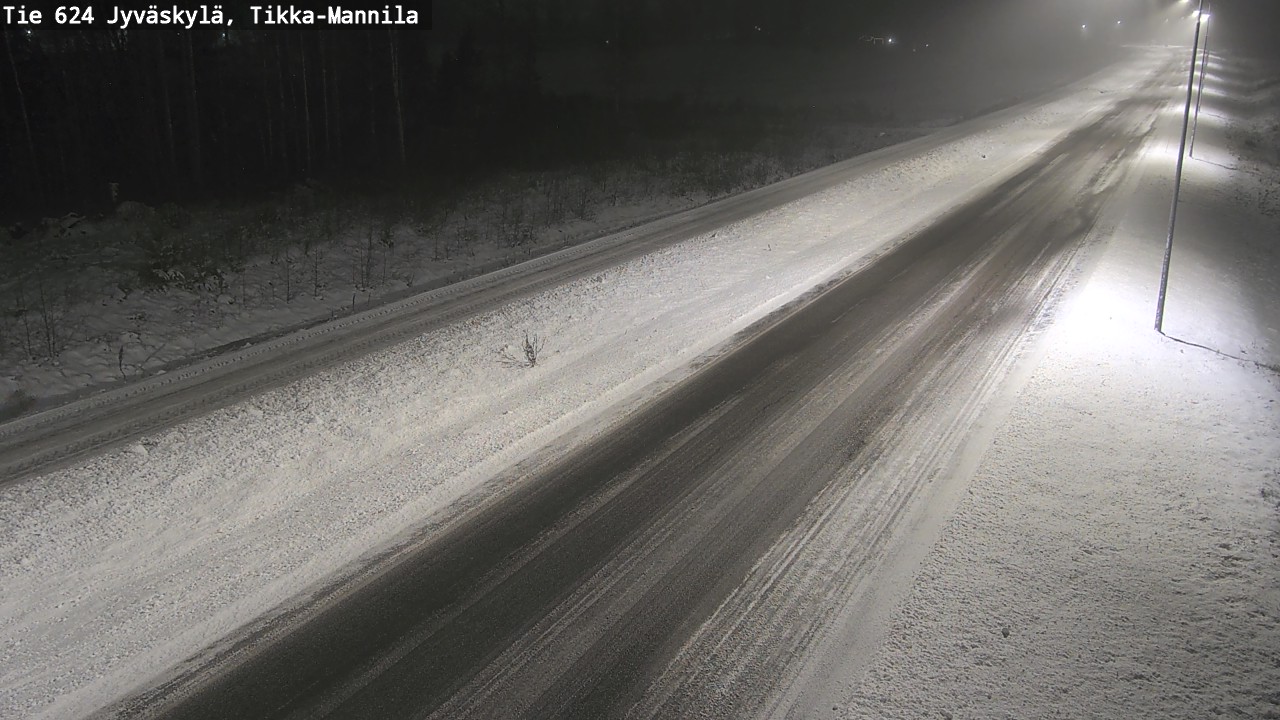 Kelikamerat Kuva Tie 624 Jyväskylä, Tikka-Mannila, Jyväskylä, Keski-Suomi