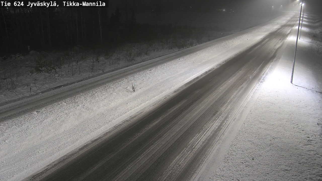 Kelikamerat Kuva Tie 624 Jyväskylä, Tikka-Mannila, Jyväskylä, Keski-Suomi