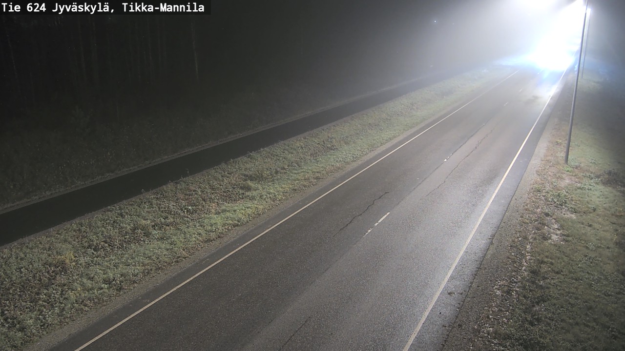 Kelikamerat Kuva Tie 624 Jyväskylä, Tikka-Mannila, Jyväskylä, Keski-Suomi