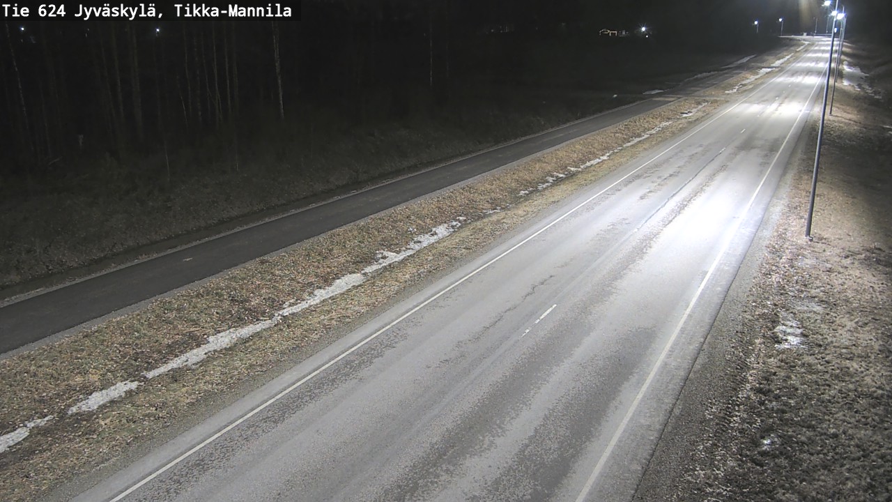 Kelikamerat Kuva Tie 624 Jyväskylä, Tikka-Mannila, Jyväskylä, Keski-Suomi