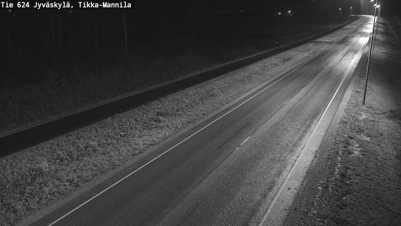 Kelikamerat Kuva Tie 624 Jyväskylä, Tikka-Mannila, Jyväskylä, Keski-Suomi