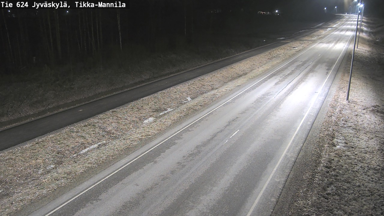 Weather Camera Image Road 624 Jyväskylä, Tikka-Mannila, Jyväskylä, Keski-Suomi
