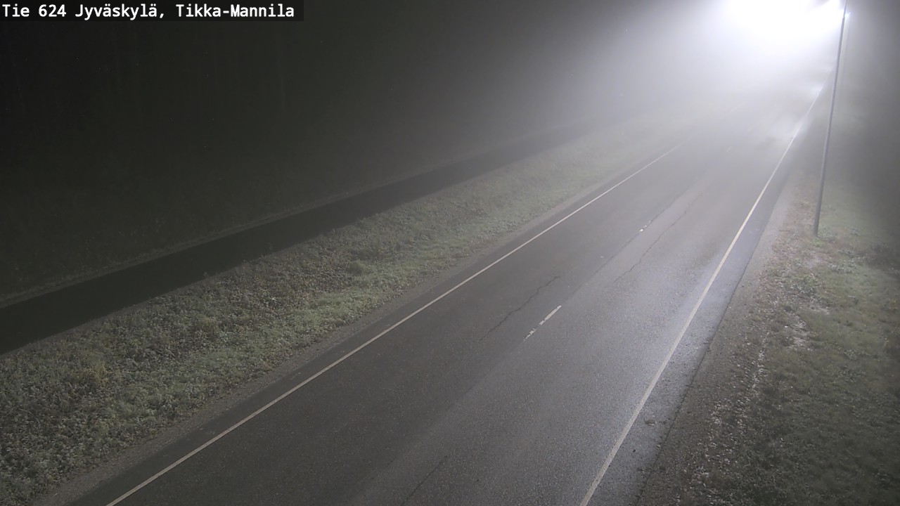 Kelikamerat Kuva Tie 624 Jyväskylä, Tikka-Mannila, Jyväskylä, Keski-Suomi