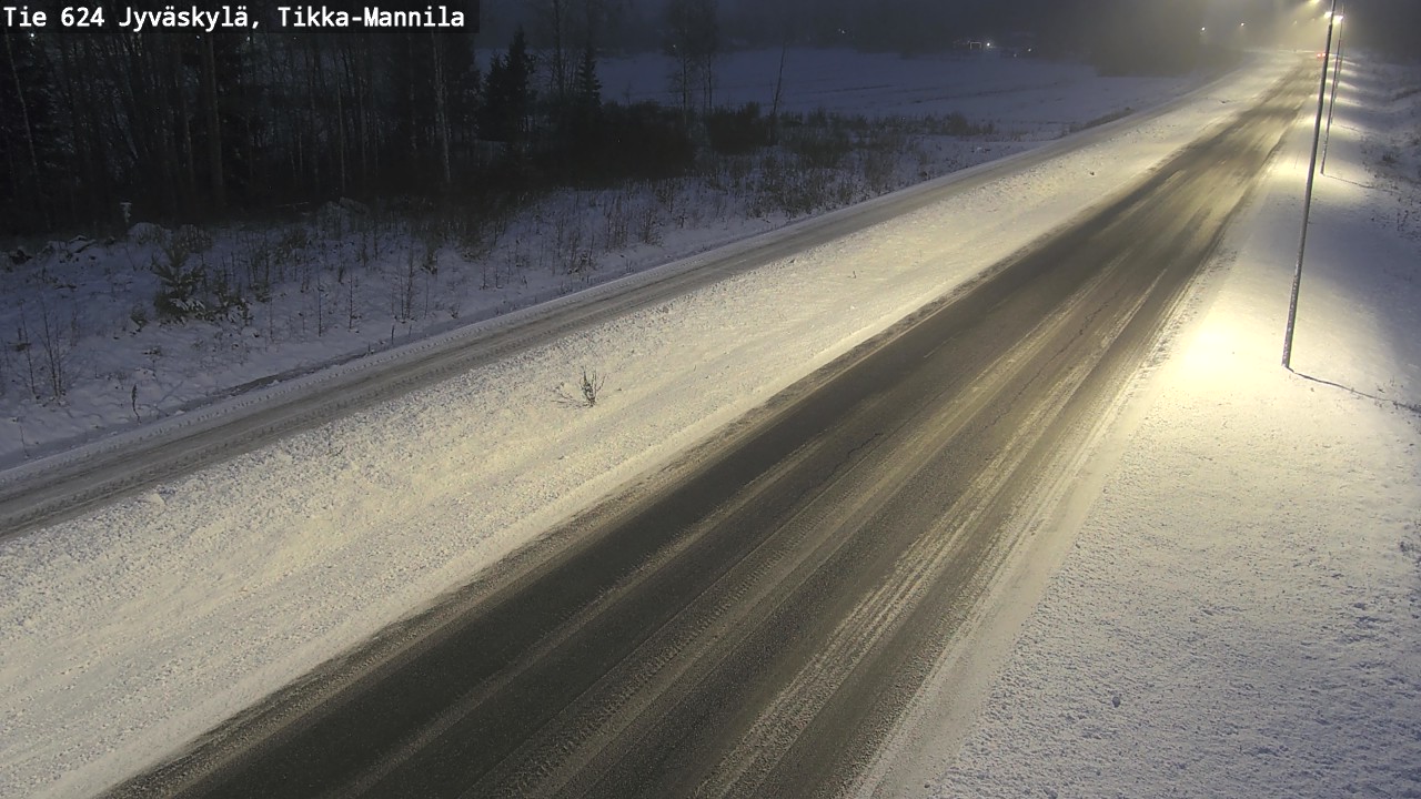 Kelikamerat Kuva Tie 624 Jyväskylä, Tikka-Mannila, Jyväskylä, Keski-Suomi