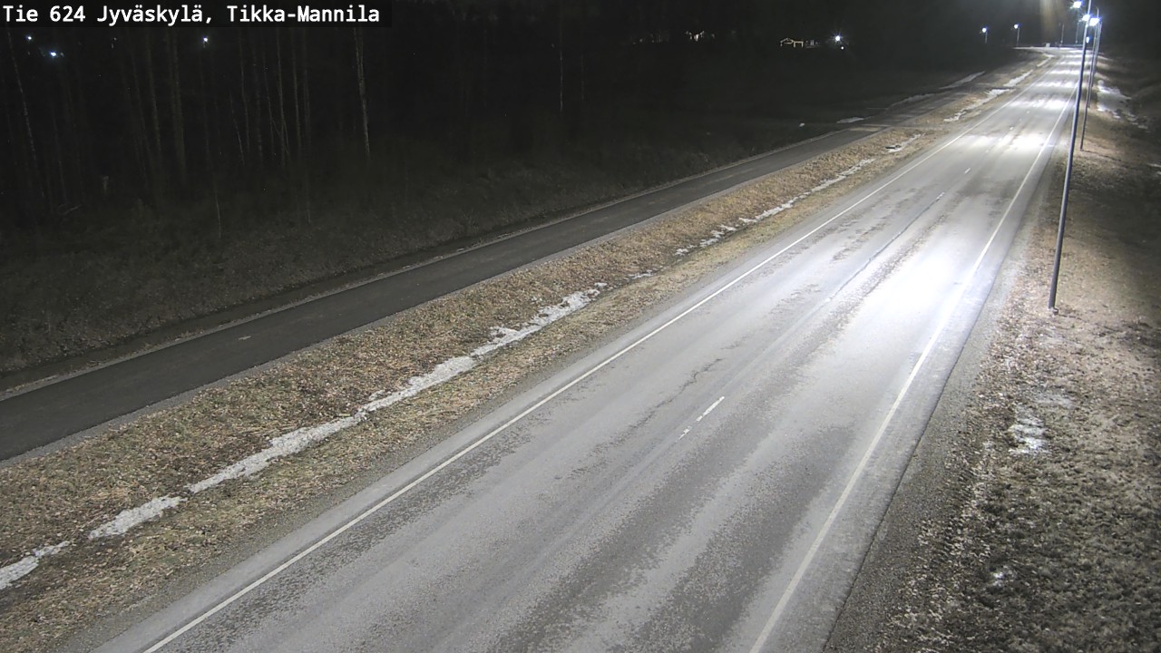 Kelikamerat Kuva Tie 624 Jyväskylä, Tikka-Mannila, Jyväskylä, Keski-Suomi